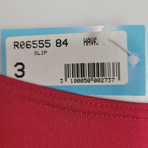 Vintage Rasurel By Lejaby Bathing Suit Bottom Swim Bottom Crimson Sz 3 Large - Picture 6 of 10